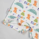 رامپر سرهمی شورتی نوزادی دایناسورDINO (عمده) | سپیدپوش2