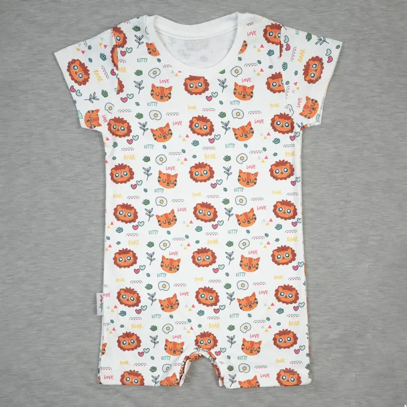 رامپر سرهمی شورتی نوزادی شیر مهربان2 (عمده) | سپیدپوش1